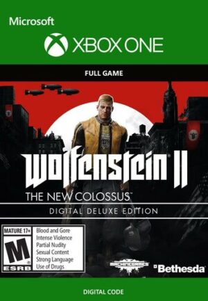 Wolfenstein II The New Colossus Digital Deluxe Edition Xbox One (Digital Code)