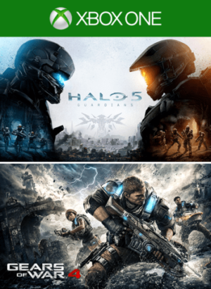 Gears of War 4 and Halo 5 Xbox One (Digital Code)