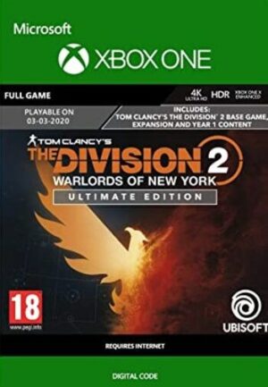 The Division 2 Warlords of New York Ultimate Edition Xbox One (Digital Code)