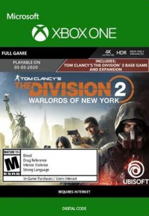 The Division 2 Warlords of New York Edition Xbox One Xbox Live Key