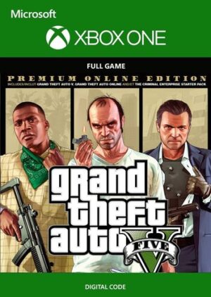 Grand Theft Auto V  GTA V 5 Online Premium Edition Xbox One Digital Code