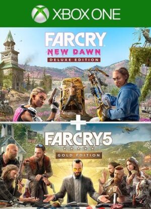 Far Cry 5 Gold Edition + Far Cry New Dawn Deluxe Edition Bundle Xbox One (Digital Code)