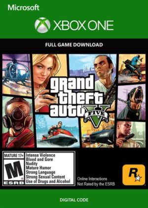 Grand Theft Auto V Gta 5 Xbox One Digital Code