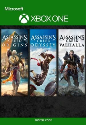 Assassins Creed Bundle Valhalla Odyssey Origins Xbox One Xbox Live Key Digital Code
