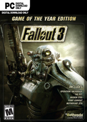 Fallout 3 Game Of The Year Edition Pc Steam Digital Code