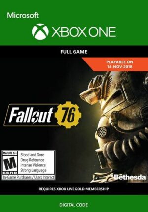 Fallout 76 Xbox One Xbox Live Digital Code