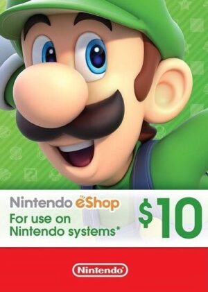 Nintendo eShop Card 10 USD Digital Code