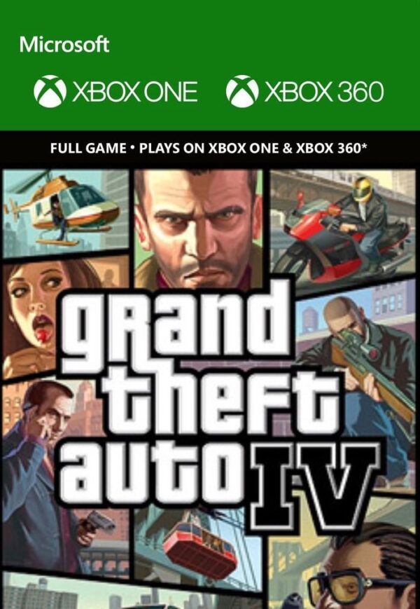 Grand Theft Auto IV 4 Xbox One / Xbox Series X|S Home Account