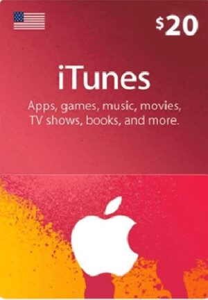 Apple iTunes Gift Card 20 USD