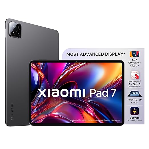 Xiaomi Pad 7 Qualcomm Snapdragon 7+ Gen 3 Graphite Grey | 8GB + 128GB | (Preowned)